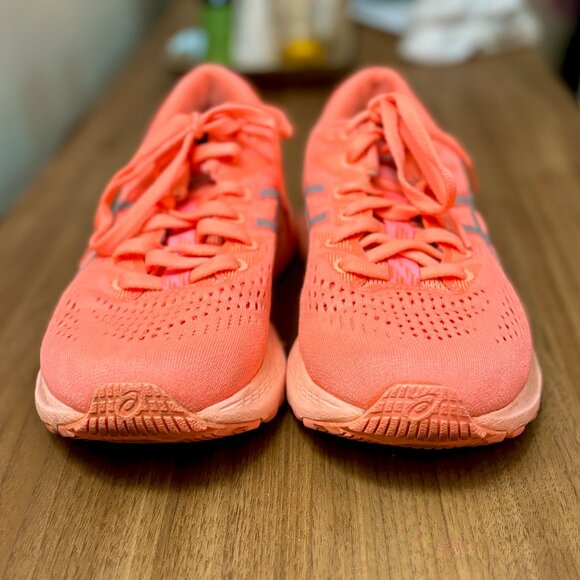ASICS Gel Kayano 28 Running Shoes, Sun Coral, Size 8 - Picture 5 of 10